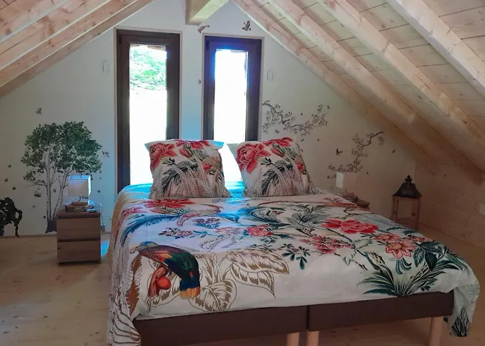 度假居 Ecoresponsable Le Ptit Nid Sous Le Chene *